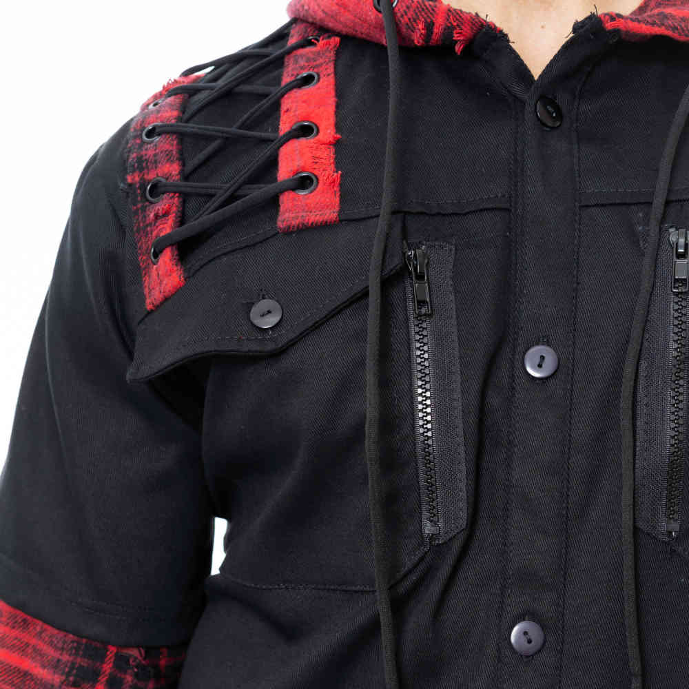 Vixxsin - Ellery Jacket - Zwart/Rood